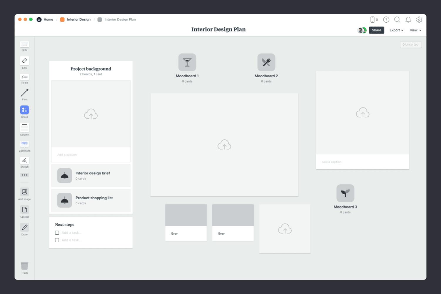 Interior Design Template